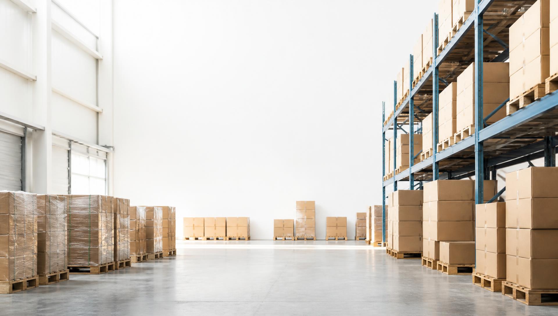 Colis et marchandises préparés pour l'expédition internationale